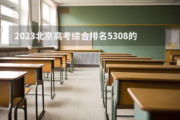 2023北京高考综合排名5308的考生报什么大学(2024分数线预测)