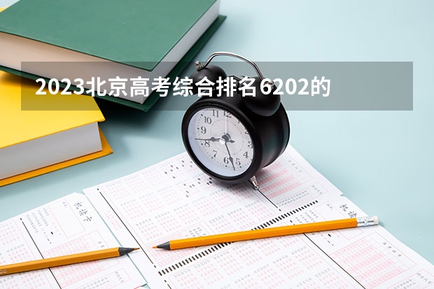 2023北京高考综合排名6202的考生报什么大学(2024分数线预测)