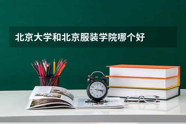 北京大学和北京服装学院哪个好