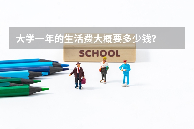 大学一年的生活费大概要多少钱？