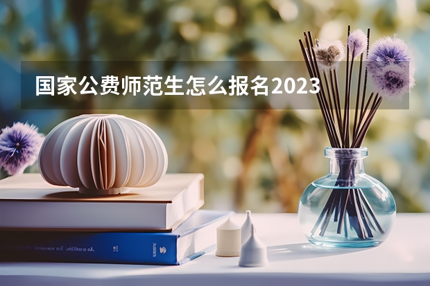 国家公费师范生怎么报名2023