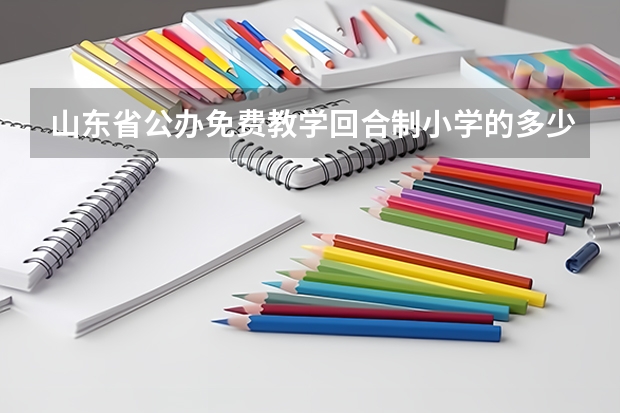 山东省公办免费教学回合制小学的多少分