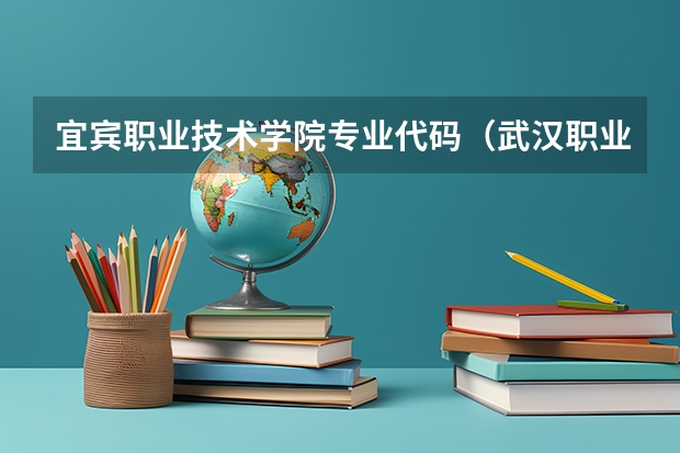 宜宾职业技术学院专业代码（武汉职业技术学院代码及专业代码）