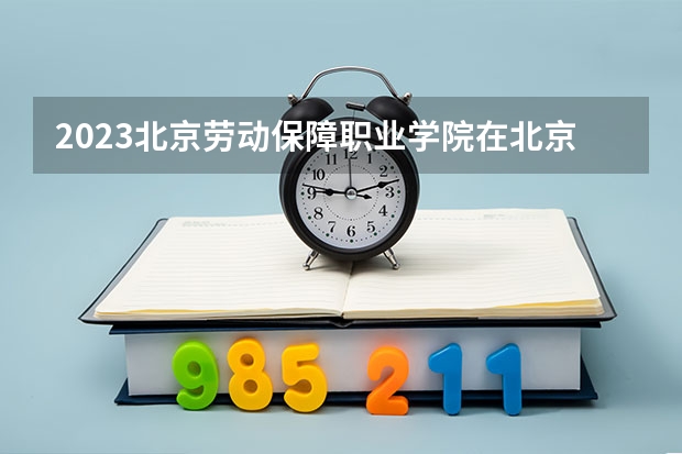 2023北京劳动保障职业学院在北京高考专业招生计划人数